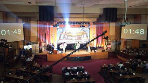 Img-20201201-Wa0043 Namanya Disinggung Dalam Debat, Calon Petahana Tersulut Emosi