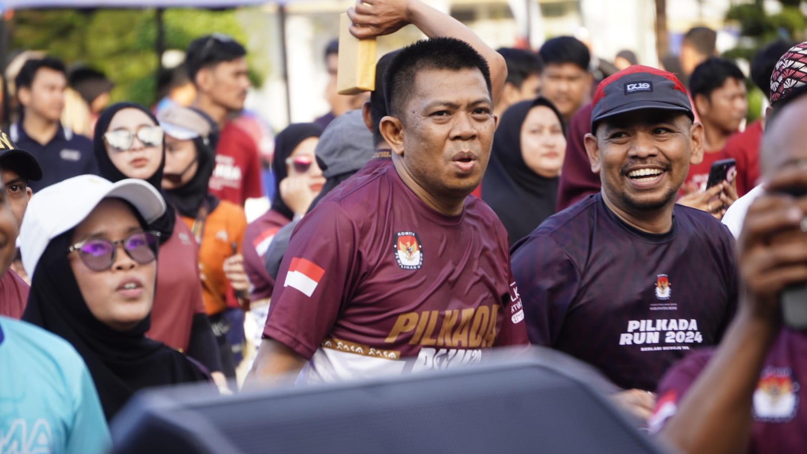 Ribuan Peserta Pilkada Run Di Bone, Semangat Berlari Menuju Tps, Pecahkan Rekor Muri Ribuan Peserta Pilkada Run Di Bone, Semangat Berlari Menuju Tps, Pecahkan Rekor Muri