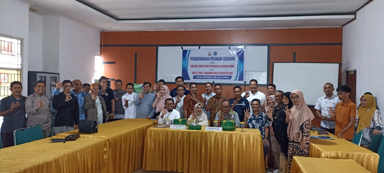 Edukasi Lingkungan, Kacabdis Wilayah Iii Bone Dan Dlh Bone Sepakati Kemitraan Pengelolaan Sampah Edukasi Lingkungan, Kacabdis Wilayah Iii Bone Dan Dlh Bone Sepakati Kemitraan Pengelolaan Sampah