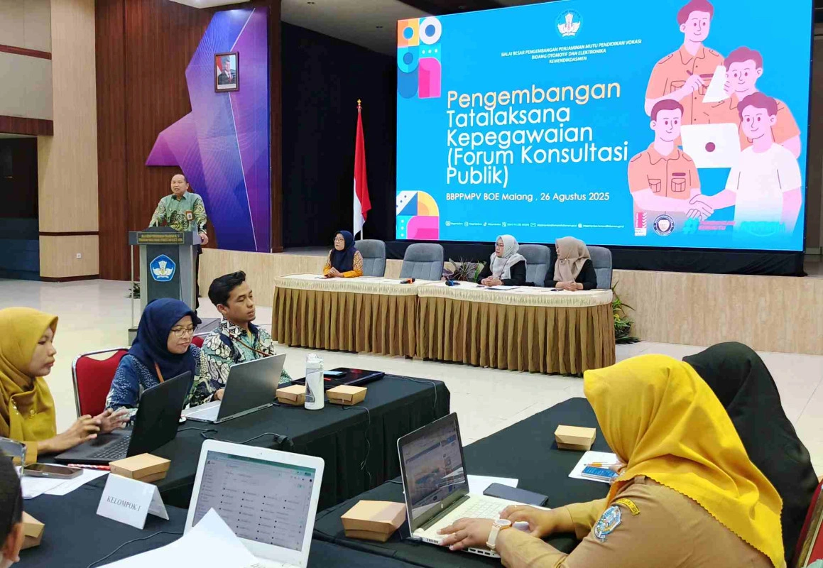 _ (14) Gelar Forum Konsultasi Publik, Bbppmpv Boe Malang Dorong Peningkatan Layanan Vokasi