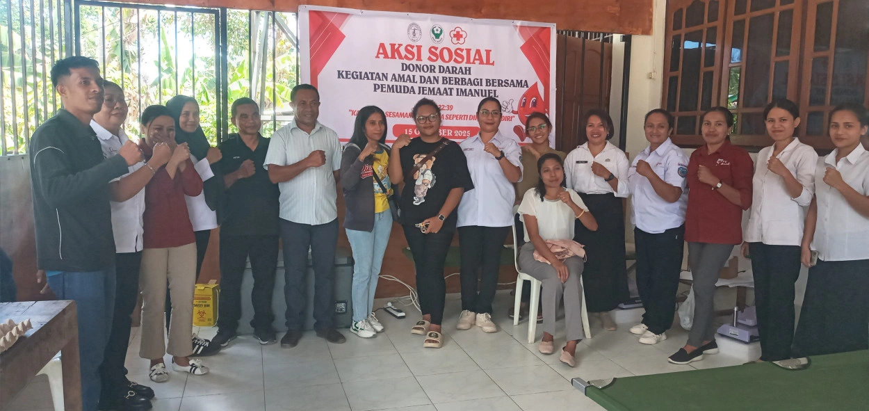 20251015_115820 Pemuda Gereja Imanuel Kefamenanu Gelar Aksi Donor Darah Untuk Stok Rsud