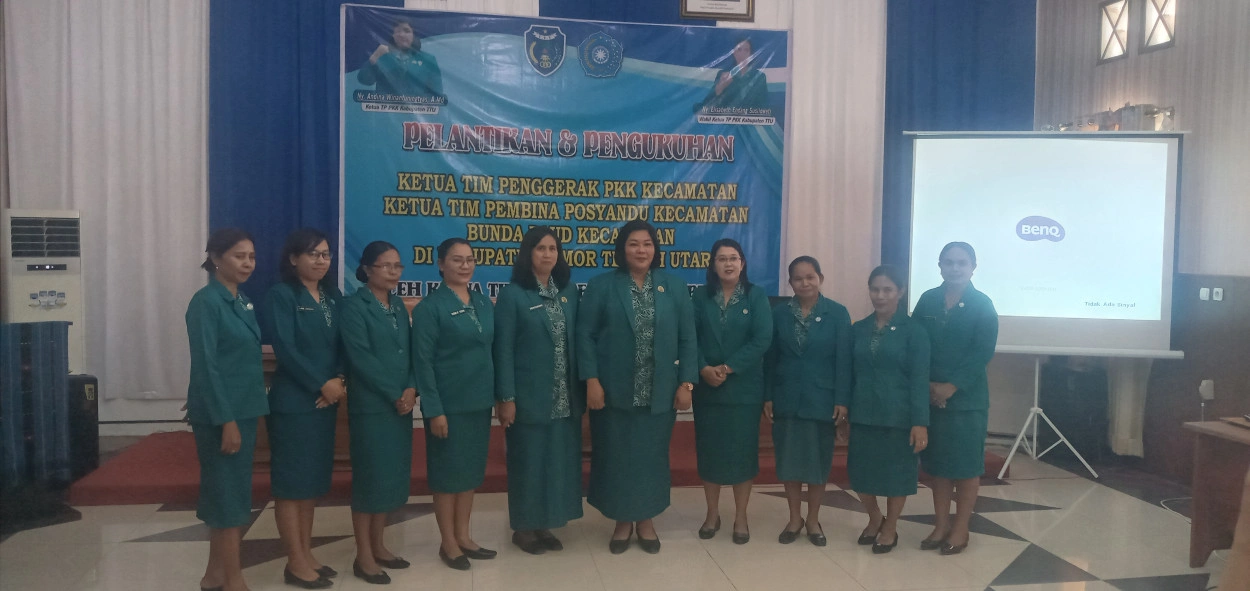 20251027_113626 Ketua Tp Pkk, Ketua Posyandu Dan Bunda Paud Kecamatan Di Kabupaten Ttu Resmi Dilantik