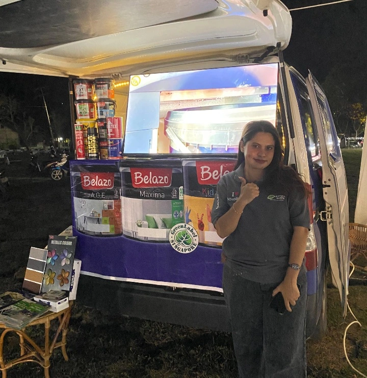 Screenshot_20251031-083804_Whatsapp Green Indaco Paints Promosikan Produk Berlabel Ramah Lingkungan Di Festival Ikm Di Ttu