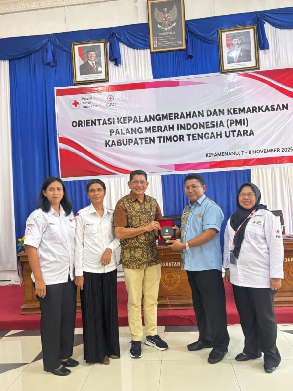 Img-20251109-Wa0035 Palang Merah Indonesia Kabupaten Timor Tengah Utara (Ttu) Gelar Orientasi Kepalangmerahan Dan Kemarkasan