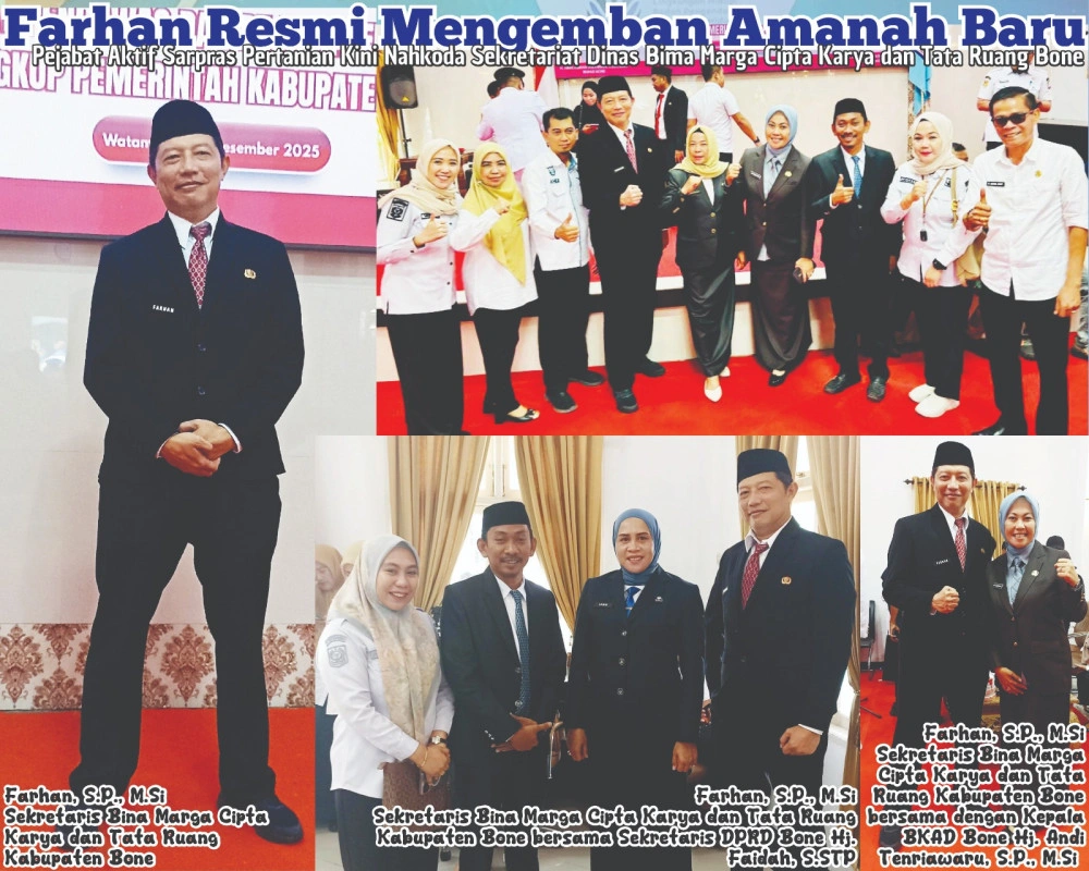 F526E252-Feee-4Ed0-9411-Be34472086E2 Figur Teknis Berpengalaman, Farhan Dipercaya Perkuat Dinas Bima Marga Cipta Karya Dan Tata Ruang Bone