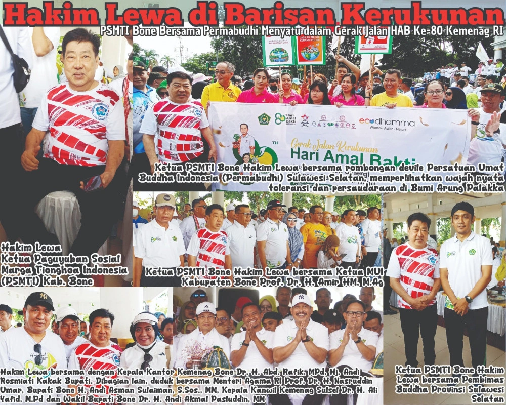 48F845D4-14D0-4Ed3-9Cc4-7Ea7F1E92E41 Menapak Jalan Kerukunan, Hakim Lewa Tampilkan Wajah Toleransi Psmti Bone Di Hab Ke-80