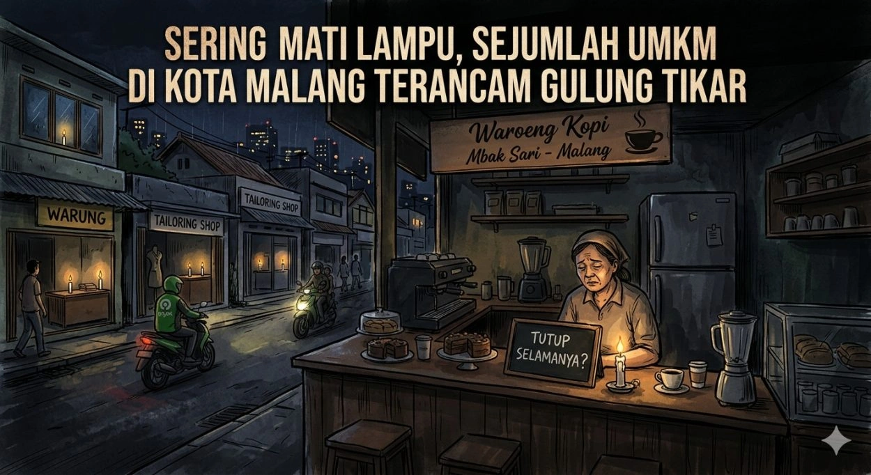 1781264062147 Dampak Pemadaman Listrik Di Malang: Pelaku Umkm Terancam Gulung Tikar