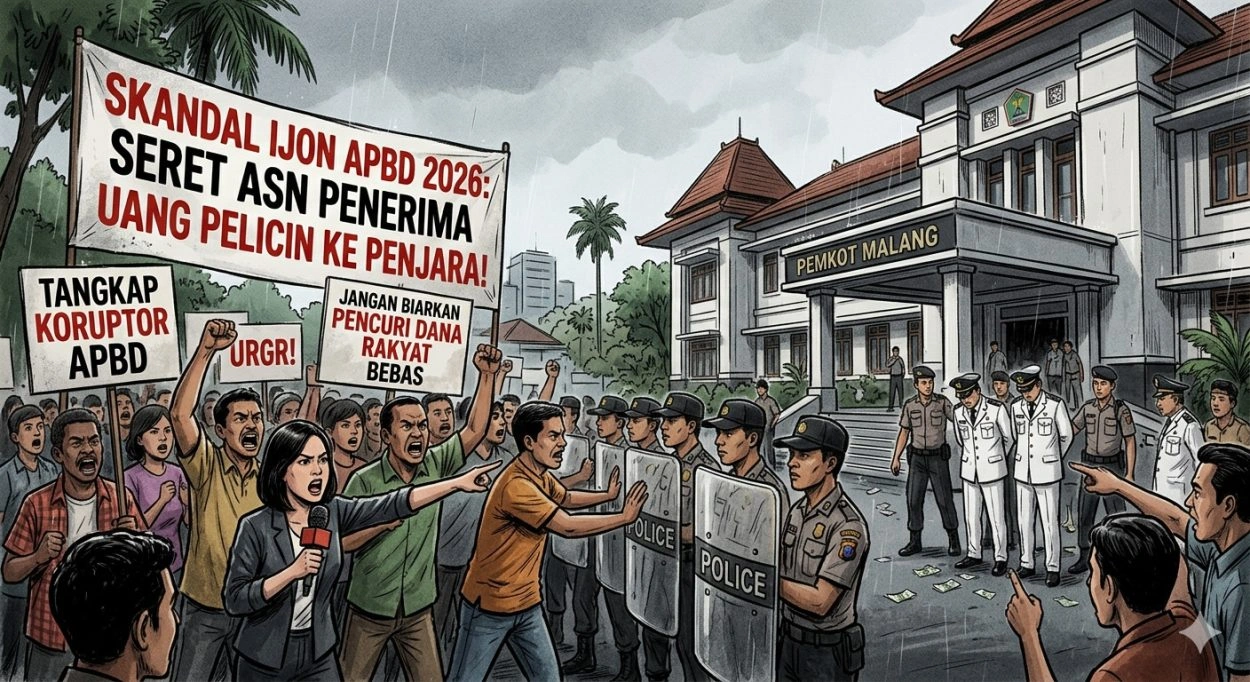 1781514351759 Skandal Ijon Apbd 2026: Pemkot Malang Didesak Seret Asn Penerima Uang Pelicin Ke Penjara!