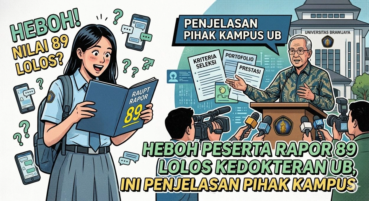 1781758703546 Heboh Peserta Rapor 89 Lolos Kedokteran Ub, Ini Penjelasan Pihak Kampus