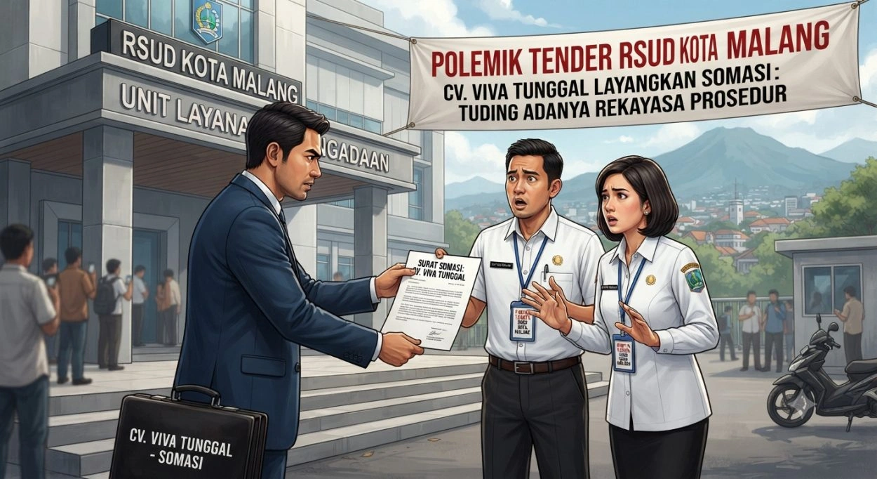 1783763759405 Polemik Tender Rsud Kota Malang: Cv. Viva Tunggal Layangkan Somasi, Tuding Adanya Rekayasa Prosedur
