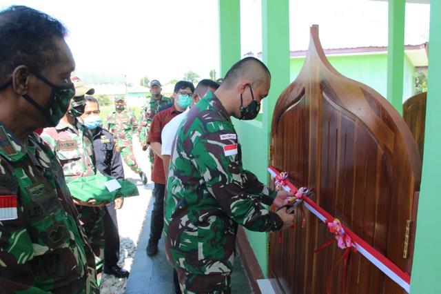 Tni Resmikan Mushola Di Perbatasan Negara Timor Leste