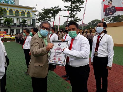 Komnas Pa Beri Penghargaan Pada Polres Tangsel