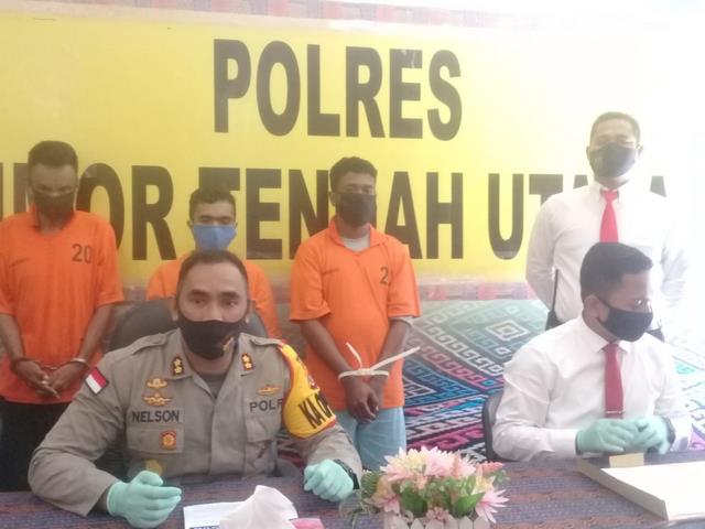 Polres Ttu Ekspose Kasus Curanmor Antar Negara