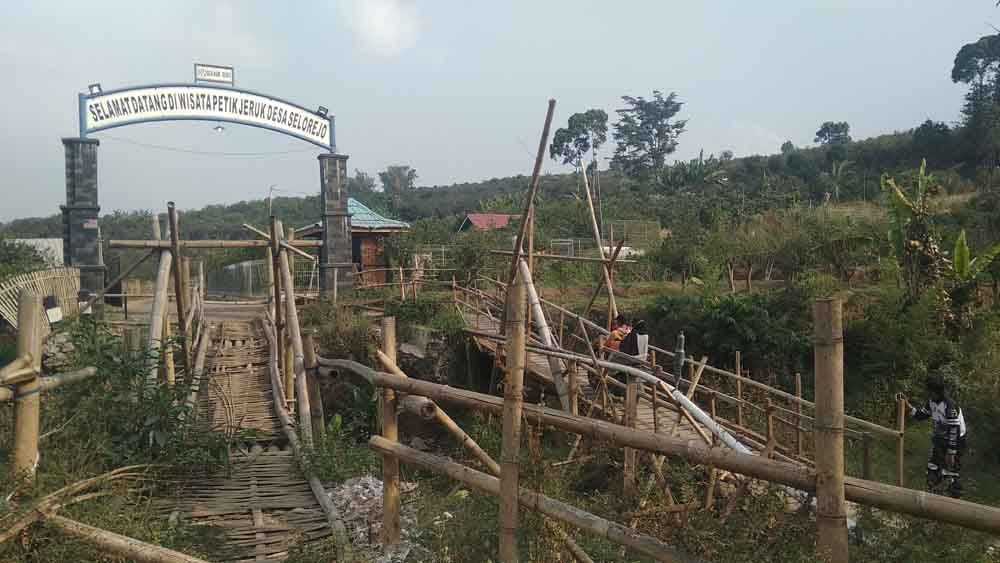 Dinas Pubm, Targetkan Perbaikan Jembatan Selorejo Dau Rampung Tahun Ini