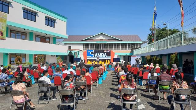 Ibu Gelar Samba Pancasila Sakti