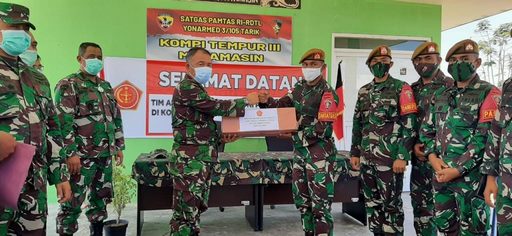Tim Warsik Itjen Tni Kunker Ke- Daerah Perbatasan Ri-Rdtl