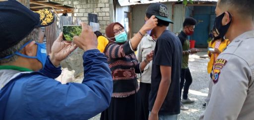 Kelurahan Liliba Operasi Masker