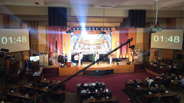 Debat Publik Pilkada Kabupaten Malang Seri Pamungkas Dalam Pengamanan Ketat