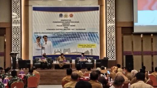 Bupati Andi Fashar Minta Masyarakat Patuhi Pebup Tentang Covid 19