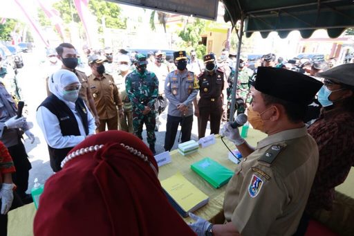 Forkompimda Jatim Membuka Gerakan Lawan Covid-19 Di Tuban