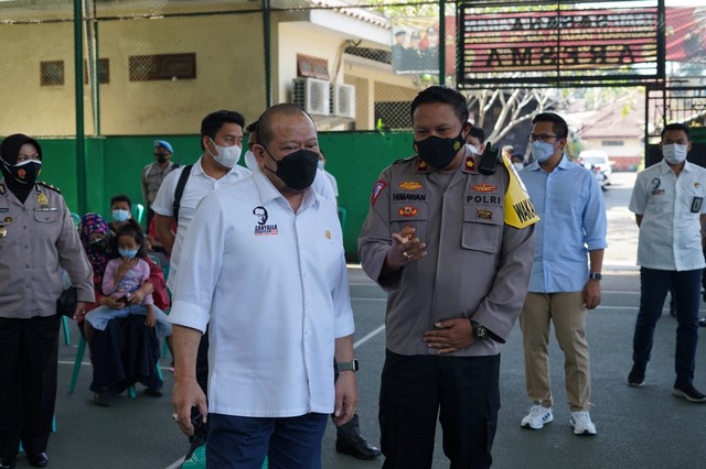 Ketua Dpd Ri Apresiasi Percepatan Vaksin Di Kabupaten Malang