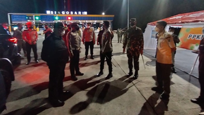 Hari Pertama Ppkm Darurat, Polres Malang Mulai Berpatroli