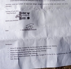 Oknum Perangkat Desa Sumberpetung Diduga Melanggar Aturan