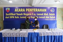 Belasan Aset Tanah Milik Tni Au Di Lumajang Telah Bersetifikat