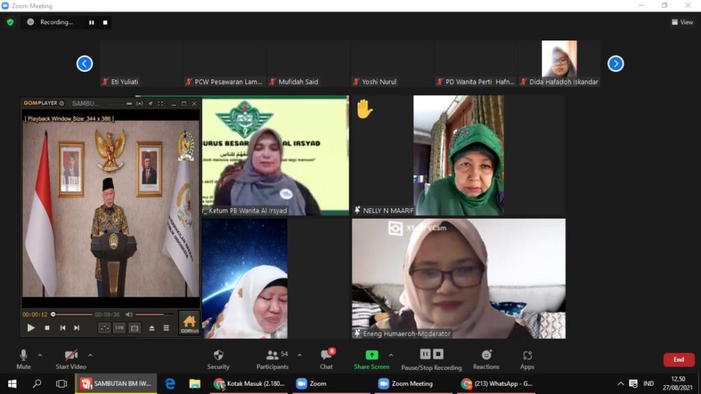 Ketua Dpd Ri Ingatkan Pentingnya Peran Wanita Memperkuat Ketahanan Keluarga Di Webinar Bmiwi