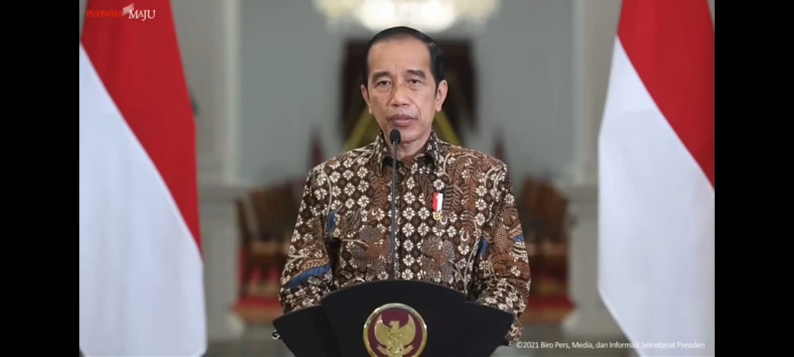 Presiden Jokowi Umumkan Aglomerasi Malang Raya Masuk Level 3