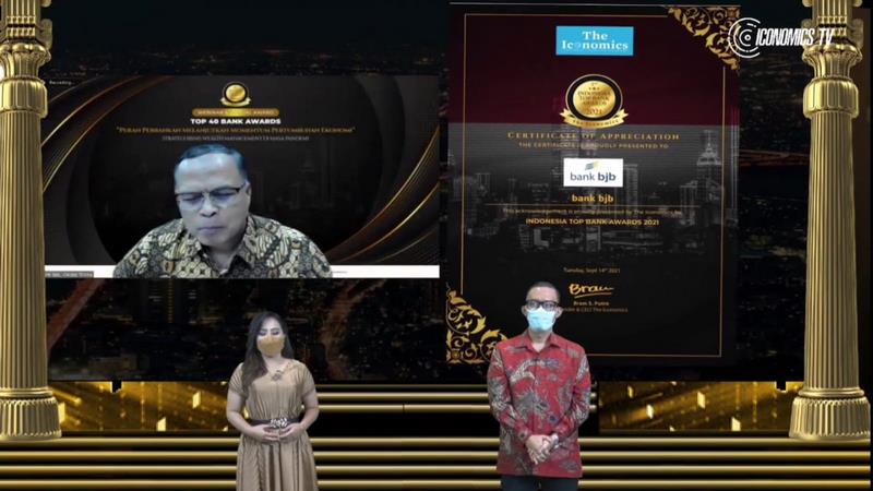 Bank Bjb Raih Penghargaan Top Bank Awards 2021 Dari The Iconomic