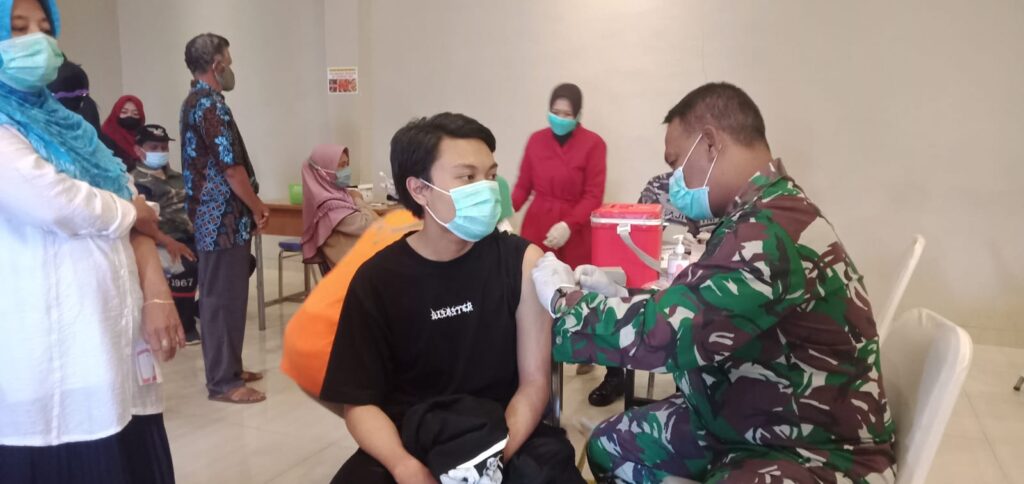 Lagi Lanal Malang Gelar Serbuan Vaksinasi 