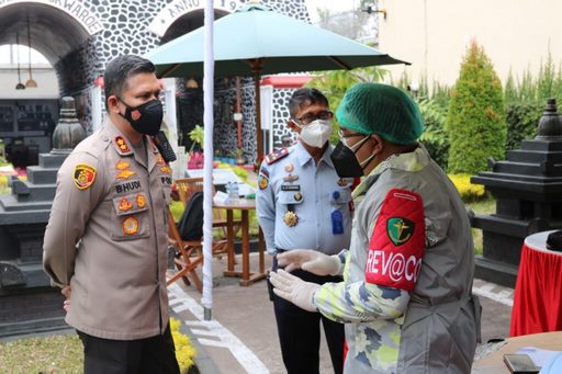 Polres Kota Malang Sediakan 3000 Dosis Vaksin Untuk Warga Binaan Lowokwaru