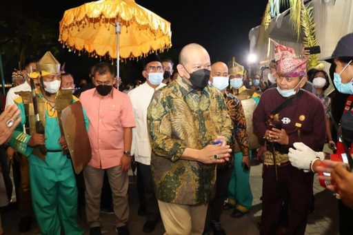 Ketua Dpd Ri Hadiri Royal Dinner Festival Adat Kerjaaan Nusantara I Di Keraton Sumedang Larang