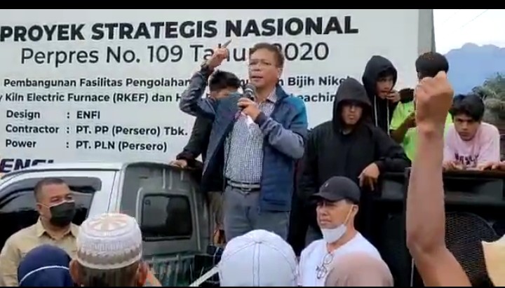 Warga Minta Pt Ceria Nugraha Indotama Hentikan Aktivitas Tambang