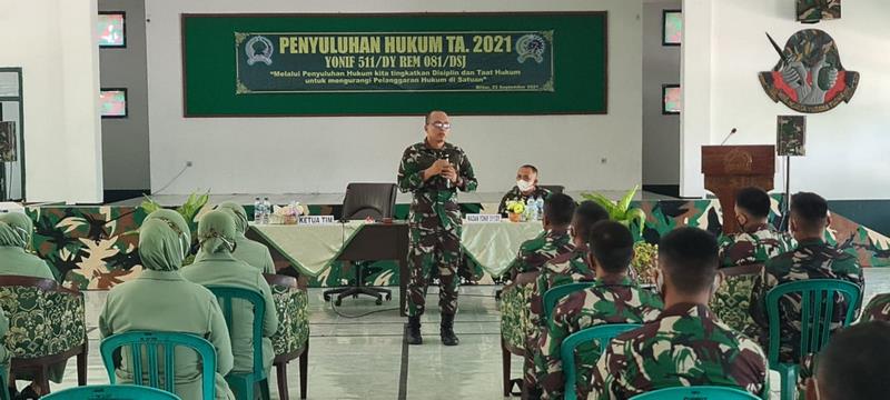 Kumdam V/ Brawijaya Turun Lapangan Beri Penyuluhan Bagi Anggota