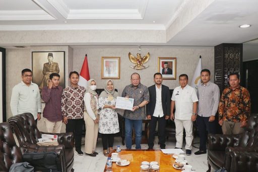 Sambangi Ketua Dpd Ri, Posnu Minta Lanyalla Jadi Pembina 