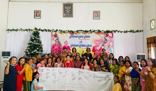 Rayakan Natal Bersama Tp Pkk Jadikan 2021 Untuk Refleksi