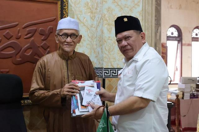 Temui Rais 'Aam Pbnu, Ketua Dpd Ri Paparkan Perjuangan Pt Nol Persen