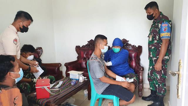 Tni Au Apresiasi Animo Warga Ikut Vaksinasi