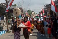 Warga Pandanlandung Melakukan Ritual Ruwatan Murwakala Desa