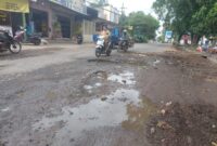 Warga Mengeluhkan Kondisi Jalan Dinas Terkait Klaim Kerusakan Hanya 28 Persen