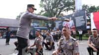 Belasan Anggota Polisi Di Malang Dapat Kado Kenaikan Pangkat Di Hari Raya Idul Adha