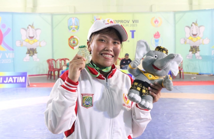 Cabor Gulat Tambah Medali Untuk Kabupaten Malang