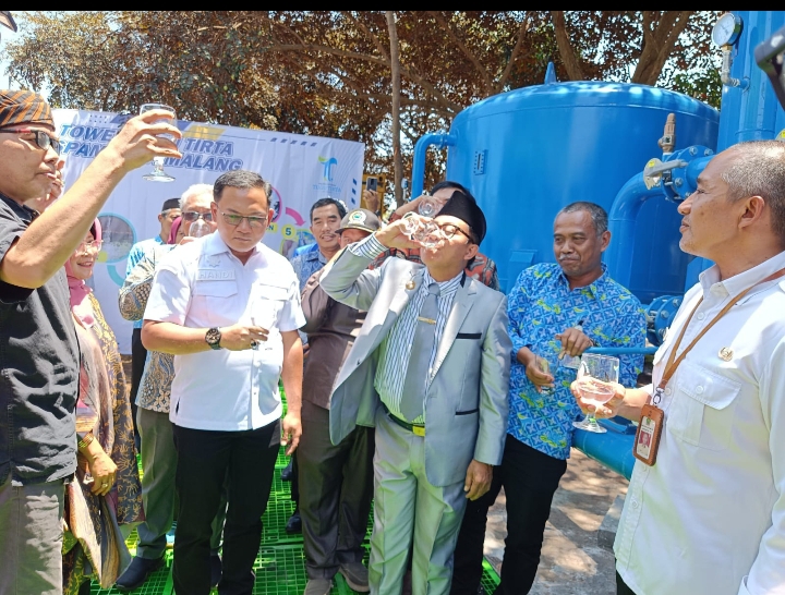 Di Akhir Masa Jabatan Wali Kota Malang Launching Tower Tugu Tirta