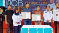 Job Fair Smkn 4 Bone Pikat Perhatian Warga Dan Dunia Usaha Di Kabupaten Bone