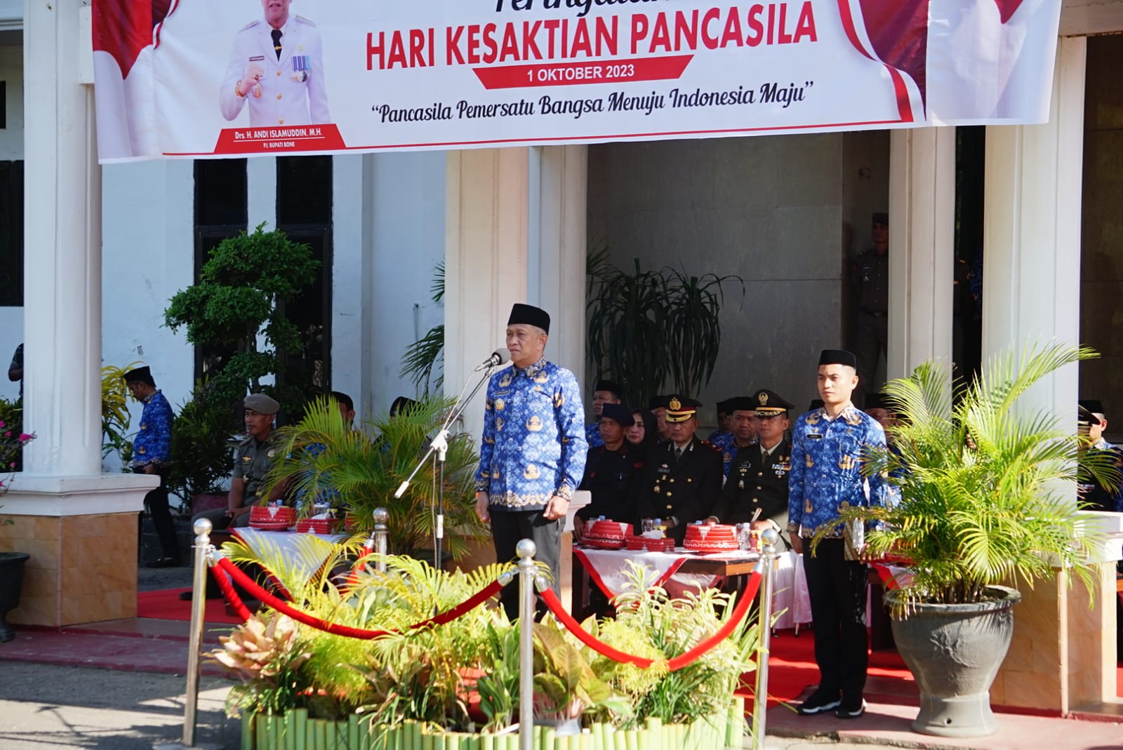 Peringatan Hari Kesaktian Pancasila 2023, Pj Bupati Bone Ajak Masyarakat Mantapkan Pancasila Sebagai Pedoman Hidup