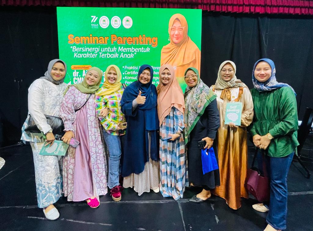 Orangtua Tk Islam Athirah Racing Centre Ikuti Seminar Parenting, Hadirkan Dr Aisyah Dahlan