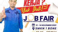 Skansa Job Fair 2023, Smkn 1 Bone Siapkan Peluang Emas Bagi Pencari Kerja