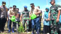 Kodim 1407/Bone Gelar Karya Bakti Penanaman Pohon Tersebar, Wujud Nyata Jaga Kelestarian Lingkungan